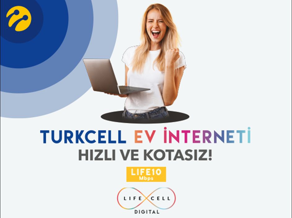 Turkcell Ev 15 Ay 10mbps